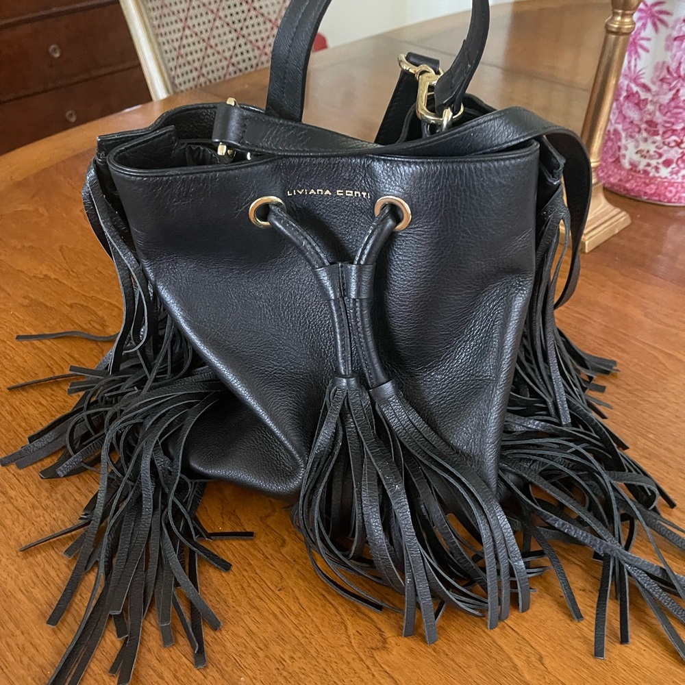 Liviana Conti black bag. Excellent condition - Picture 10 of 10